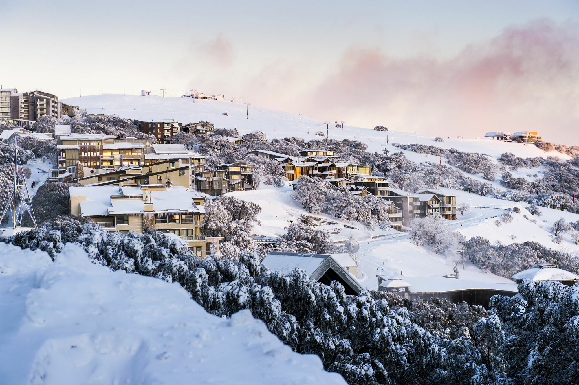 Отель Alpine Retreat Mt Buller Маунт-Буллер Экстерьер фото